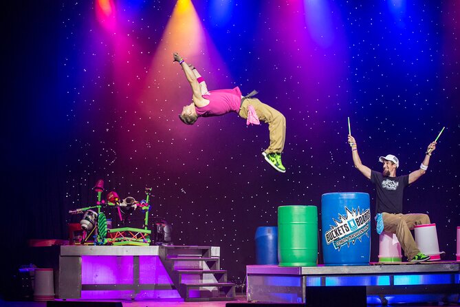 Buckets N Boards Comedy Percussion Show - Schedule and Location