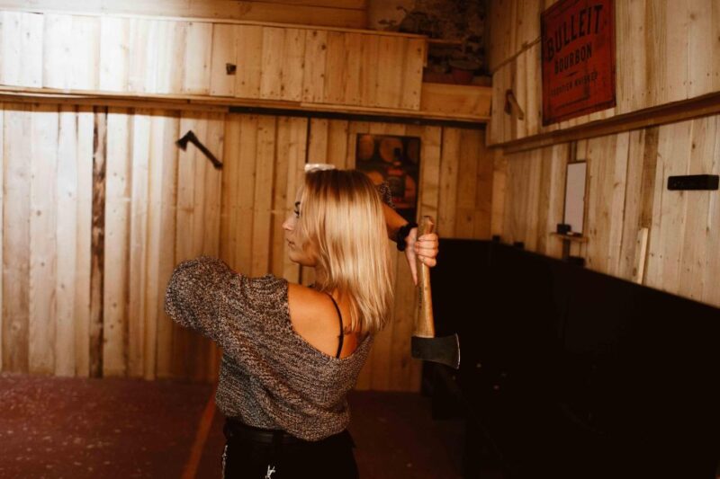 Budapest: Axe Throwing Experience - Languages Supported