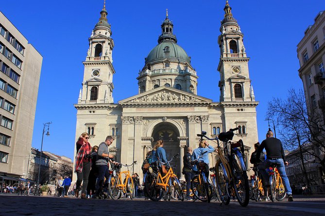 Budapest Bike Tour - Chain Bridge and Danube