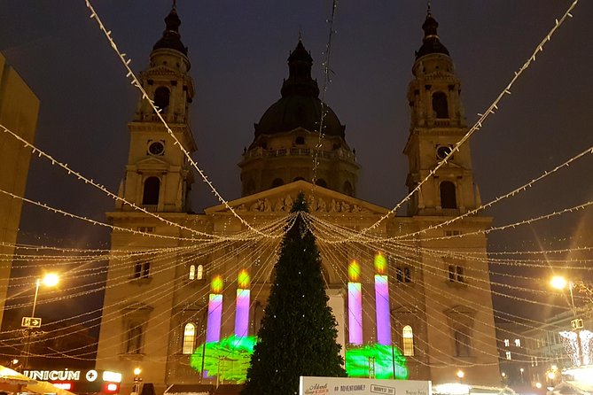 Budapest Christmas Market Tour - Unique Video Mapping Show