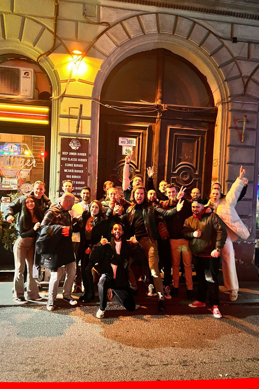 Budapest: Guided Bar Crawl With 1 Hour Open Bar and Shots - Key Points