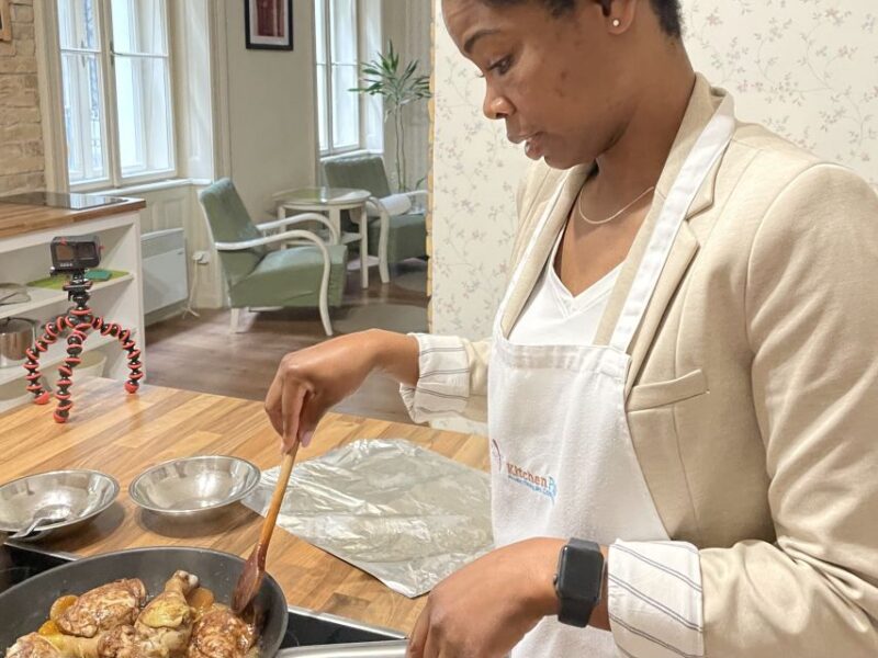 Budapest: Jewish Cooking Class With a Professional Chef - Menu and Cooking Program