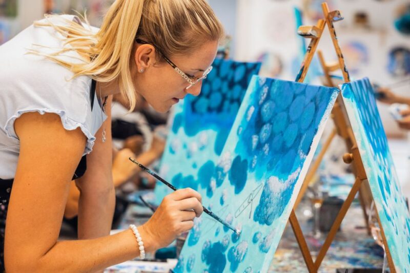 Budapest: Paint and Sip Experience (2 Hrs for Beginners) - Included Materials and Amenities