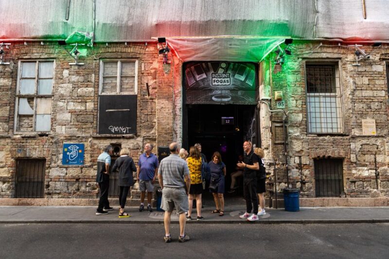 Budapest: Ruin Bars Walking Tour With Drinks and Snacks - Inclusions and Restrictions