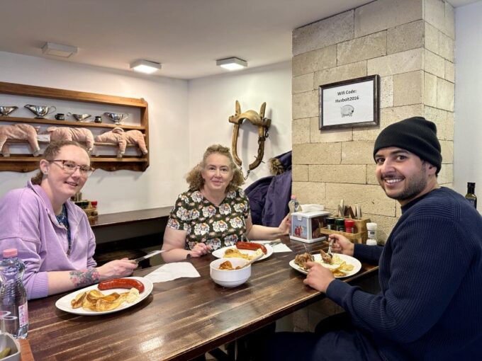 Budapest: Urban Feast Food Tour With Wine Tasting & Dessert - Exploring a Traditional Coffee House