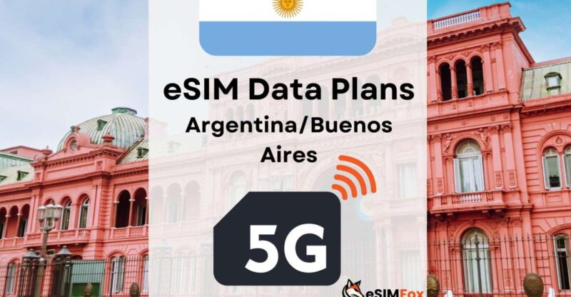 Buenos Aires: Esim Internet Data Plan for Argentina 4g/5g - Inclusions in the Package
