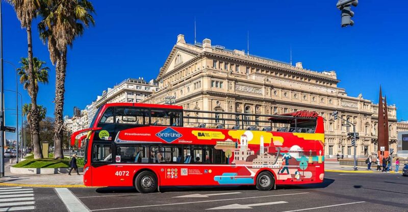 Buenos Aires: Hop-On Hop-Off City Bus Tour - Main Stops Along the Route