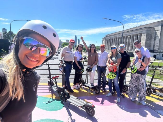 Buenos Aires in One Day on an Electric Scooter - Exploring Buenos Aires by Electric Scooter