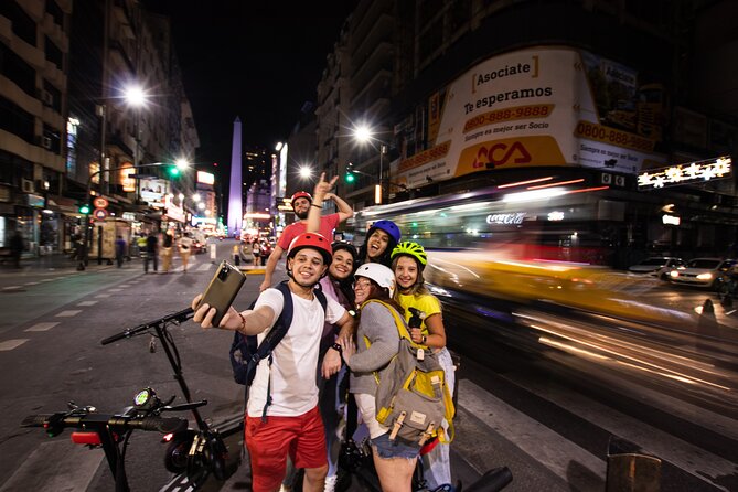 Buenos Aires Night Tour on Electric Scooter - Inclusions and Exclusions