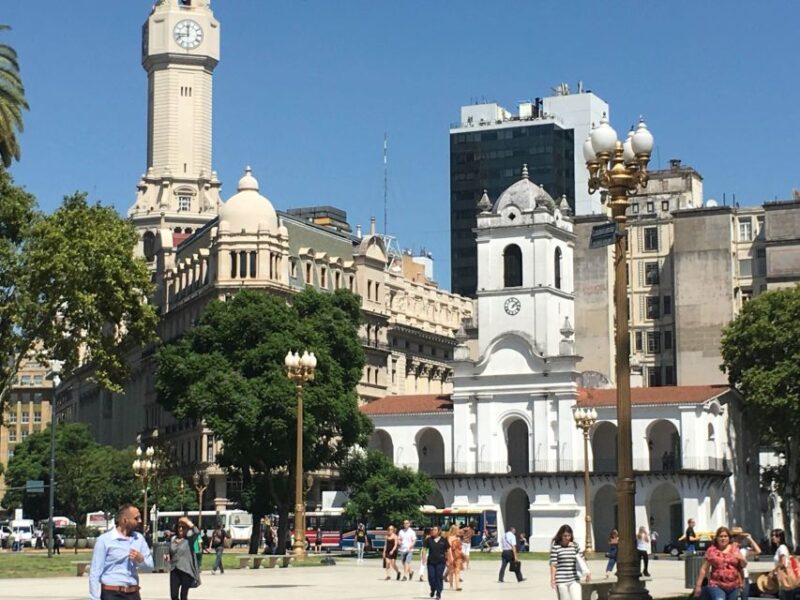 Buenos Aires: Small Group Tour in the Morning & Sunset Open Bar Cruise in the Evening - Key Points