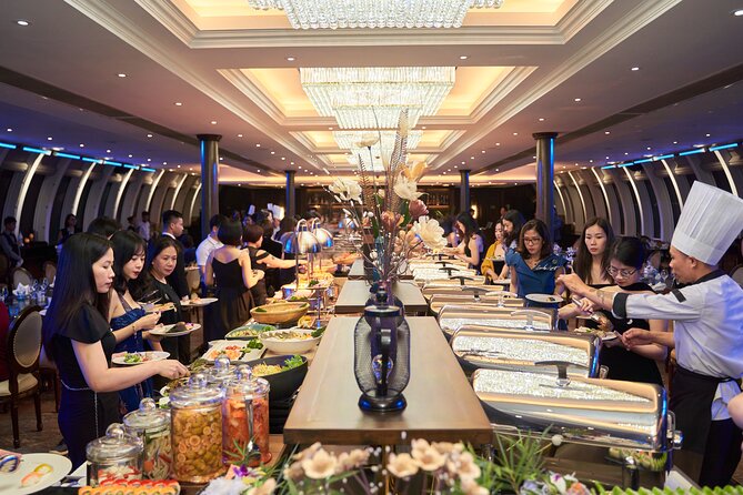 Buffet on Paradise Delight Dining Cruise Halong Bay Day Tour - Transportation and Logistics