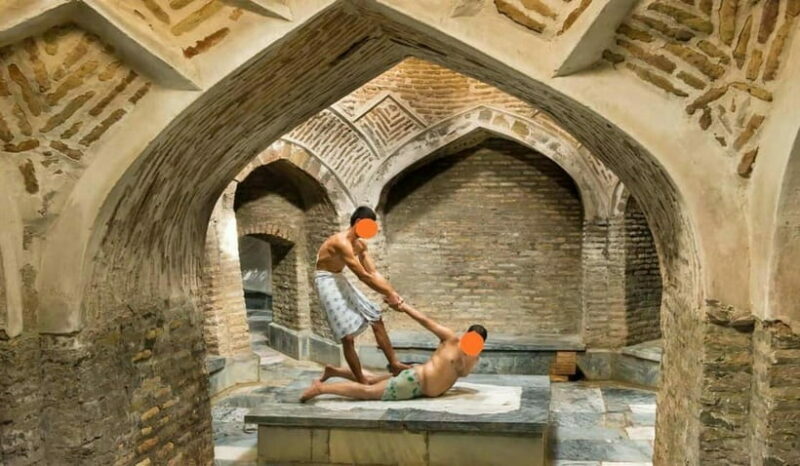Bukhara Traditional Men's Hammam / Bath XVI Century - Key Points