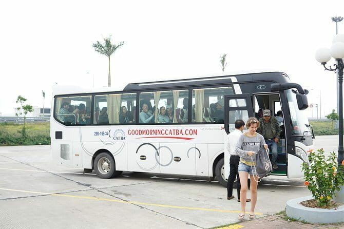 Bus Cat Ba island to Ha Noi - Key Points
