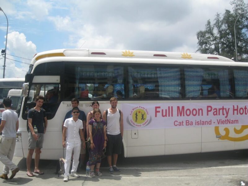 Bus Cat Ba to Ha Noi ( Seating Bus + Speed Boat ) - Key Points