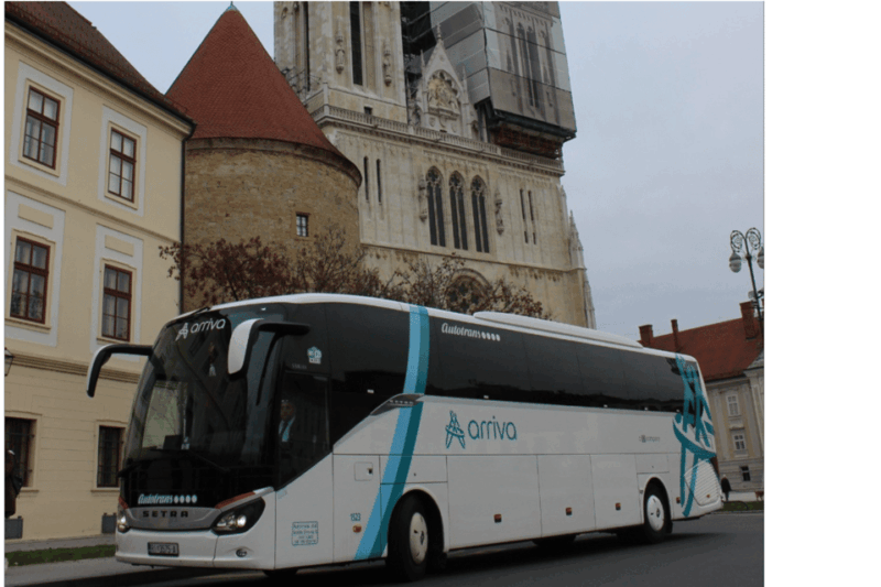Bus Connecting Between Zadar and Zagreb - Onboard Amenities