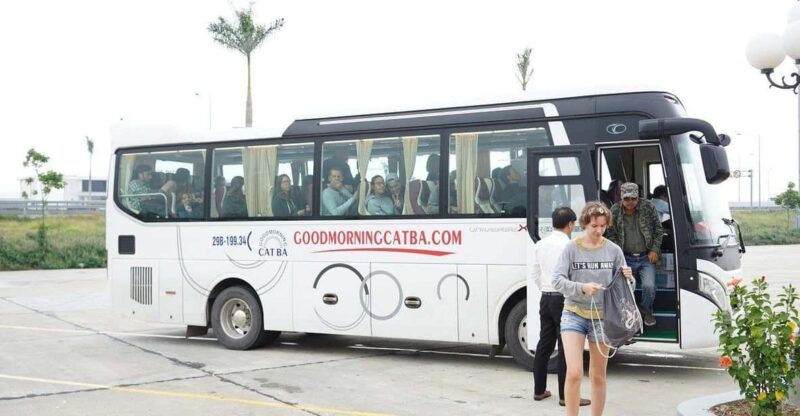 Bus Ticket Cat Ba - Hanoi ( Bus+ Ferry ) - Best Selling - Booking and Payment