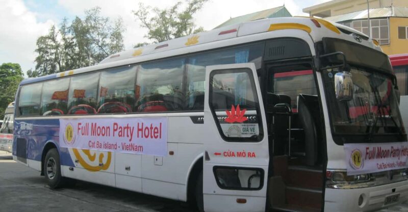 Bus Ticket From Cat Ba Island to Ninh Binh ( Tam Coc ) - Travel Duration and Departure Schedule