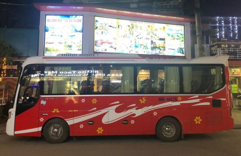 Bus Ticket From Cat Ba to Ninh Binh - Reservation Process
