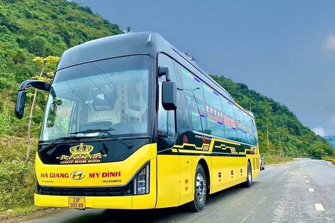 Bus Ticket: Ha Giang to Halong : Sleeping Bus - Pickup and Drop-off