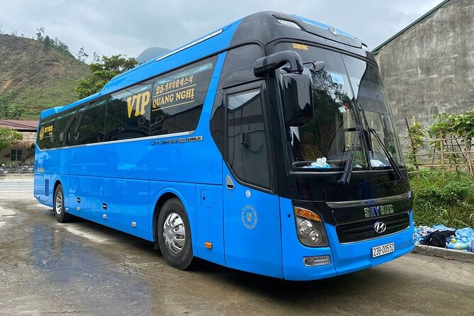 Bus Ticket: Ha Giang to Halong : Sleeping Bus - Booking Information