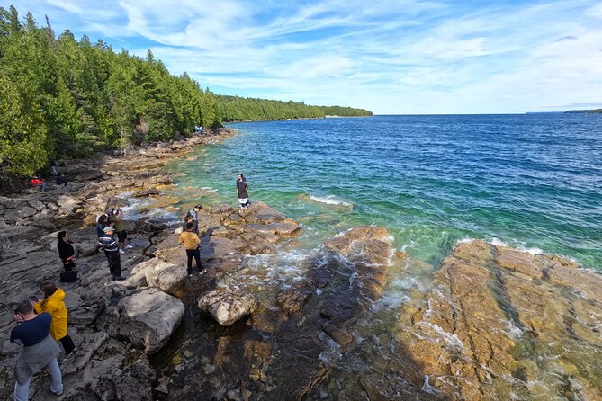 Bus to Grotto - Tobermory Flowerpot Island Cruise Bruce Peninsula - Itinerary