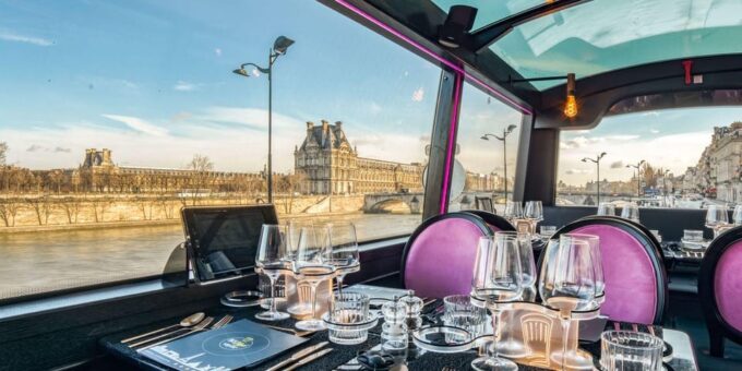 Bus Toqué Champs Elysées Tour W/ 3-Course Dinner & Champagne - Frequently Asked Questions