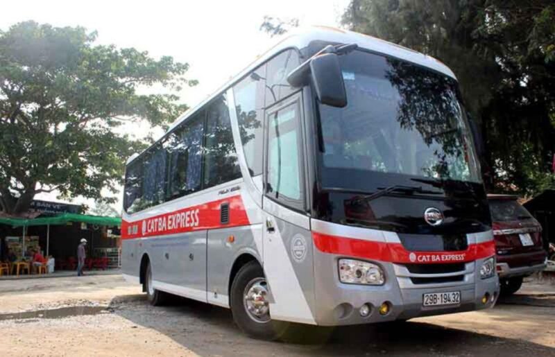 Bus Transfer From Cat Ba to Hanoi - Pickup and Drop-off