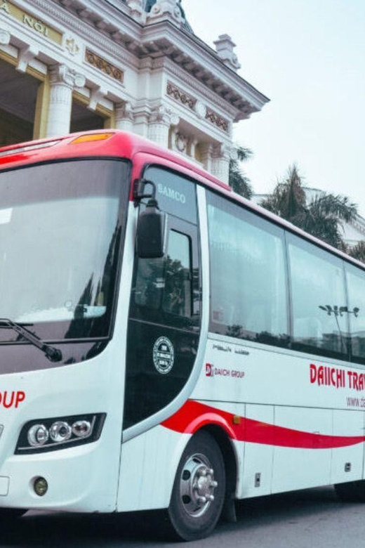Bus Transfer From Hanoi to Ha Long - Vehicle and Comfort