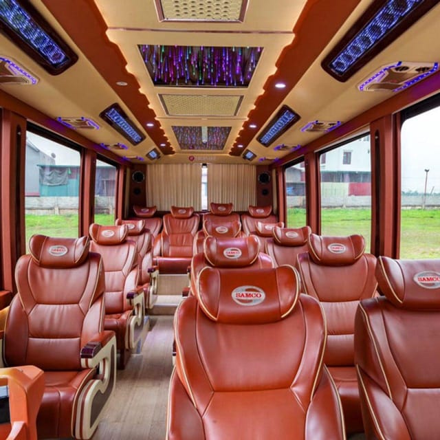 Bus Transfer From Hanoi to Pu Luong (Vip Limousine Bus) - Booking and Cancellation