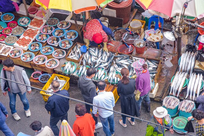 Busan History and Market Food Tour With Local Chef - Jagalchi Seafood Market