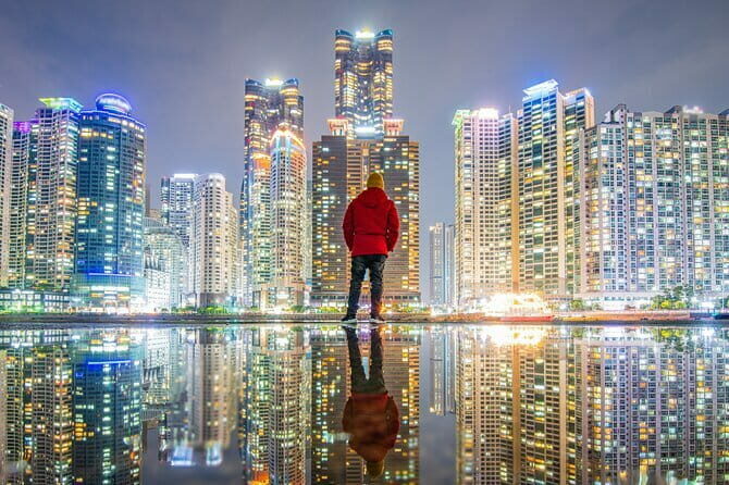 Busan Night Food Market with Night View points - Key Points
