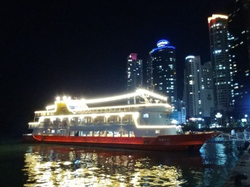 Busan: Night Viewpoints With Evening Cruise W/ Fireworks - Included Services and Logistics