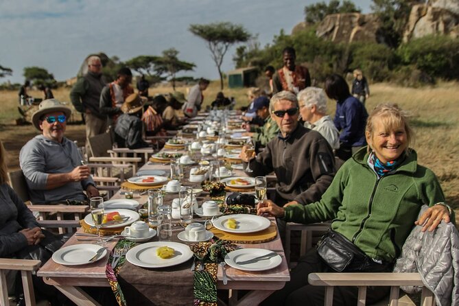 Bush Lunch in the Wild in Serengeti & Tarangire National Parks - Activity Inclusions