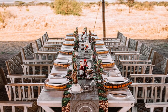 Bush Lunch in the Wild in Serengeti & Tarangire National Parks - Confirmation and Cancellation