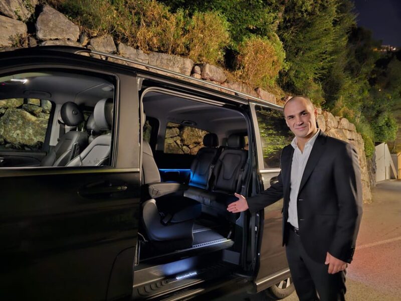 Business Class Transfer From Nice Airport to Menton - Key Points
