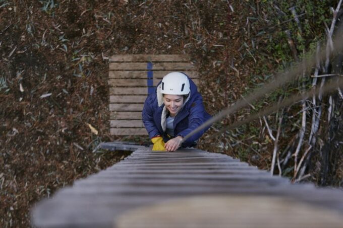 Busselton: Forest Adventure With Zip Lining and Rope Course - Rope Course Activities