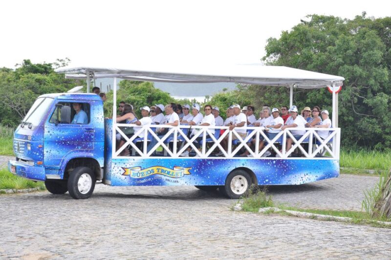 Buzios: City Tour by Trolley With 12 Beaches and Pickup - Inclusion of Round-trip Transfers