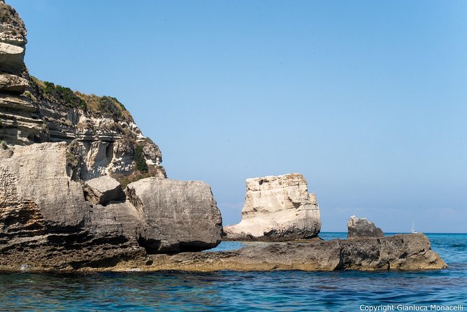 By Boat Between the Sea and the Most Beautiful Beaches! Capo Vaticano - Tropea - Briatico - Breathtaking Sights Along the Route