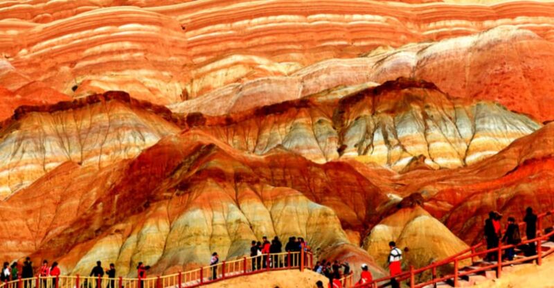 By Bullet Train From Lanzhou to Zhangye Rainbow Mountain - Itinerary