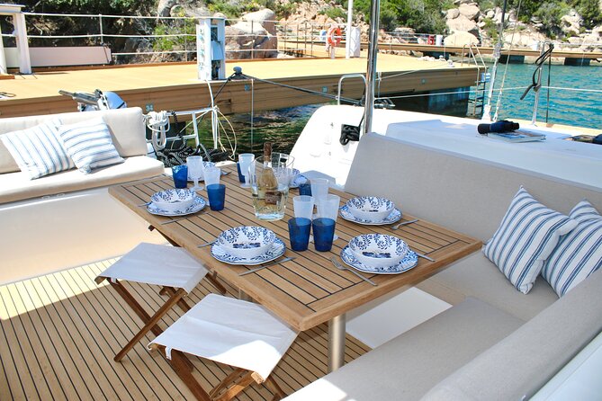 By Catamaran to the La Maddalena Archipelago From Poltu Quatu - Meal Details and Highlights