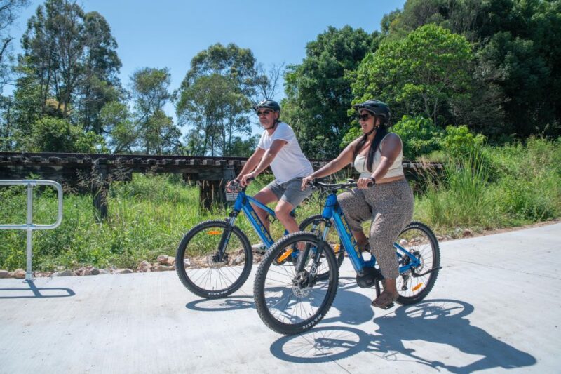 Byron Bay: Northern Rivers Rail Trail E-Bike Hire & Shuttle - Tunnel Exploration