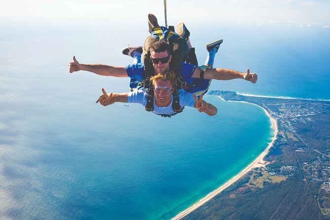 Byron Bay Tandem Skydive - Inclusions and Costs