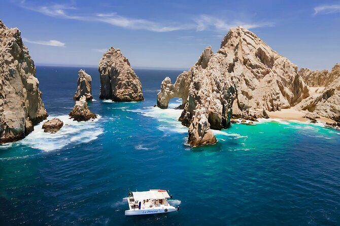 Cabo Catamaran Cruise Arch, Snorkeling, Open Bar & Snacks - The Sum Up
