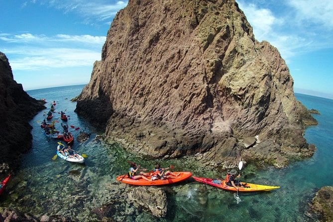 Cabo De Gata Active. Guided Kayak and Snorkel Tour Through the Coves of the Natural Park - Kayak Adventure Through Coastal Coves