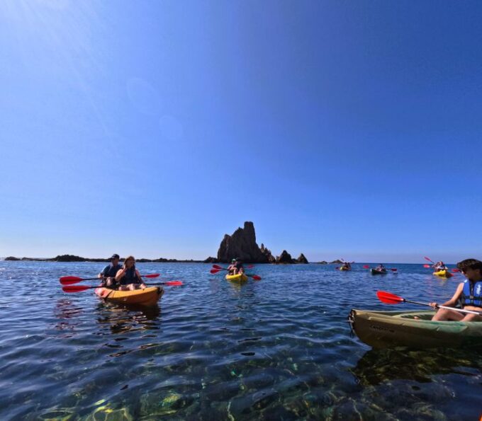 CABO DE GATA: GUIDED KAYAK ROUTE + SNORKEL + FREE PHOTOS - Customer Reviews