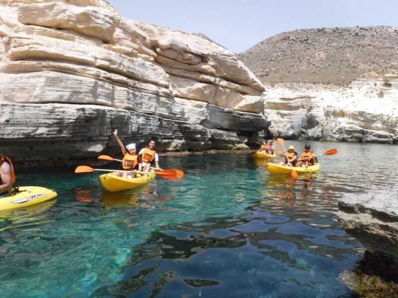 Cabo De Gata: Kayak & Snorkel Excursion in Natural Park - Included Features