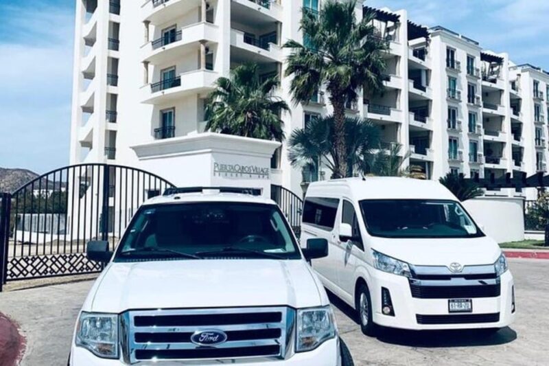 Cabo Private Transfer Pacific Side (Nobu Hard Rock PB Sunset - Transfer Experience