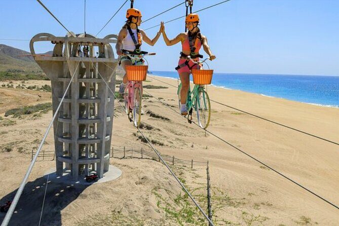 Cabo San Lucas 3-in-1 Combo: Sky Bike, Camels or Horses, and ATV - Key Points