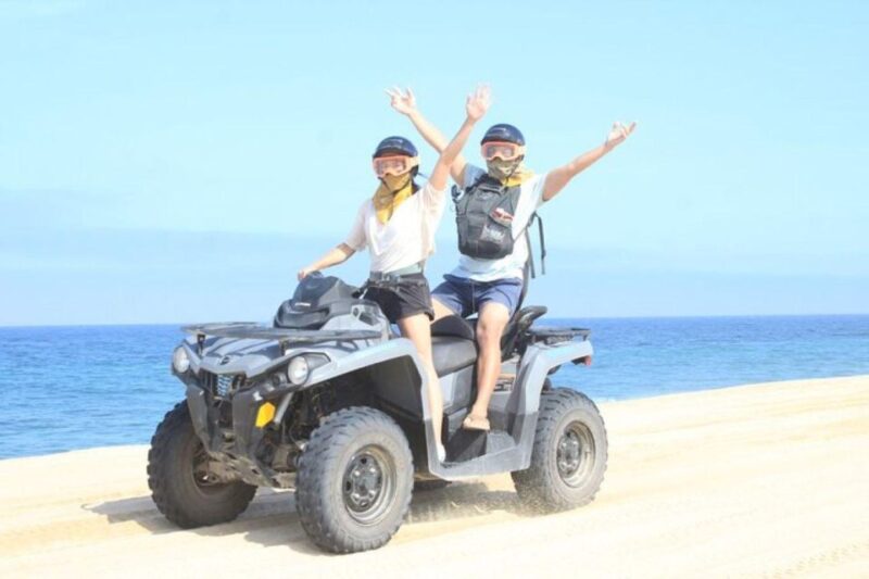 Cabo San Lucas: Beginners Migrino Beach & Desert ATV Tour - Spotting a Century-Old Cactus