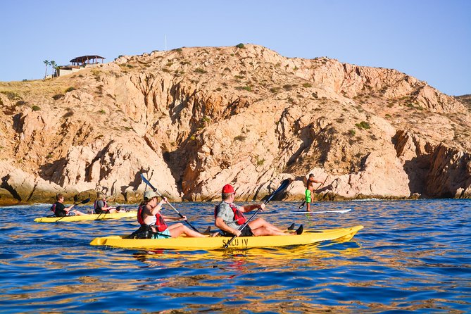 Cabo San Lucas Glass Bottom Kayak Tour and Snorkel at Two Bays - Snorkeling Experience